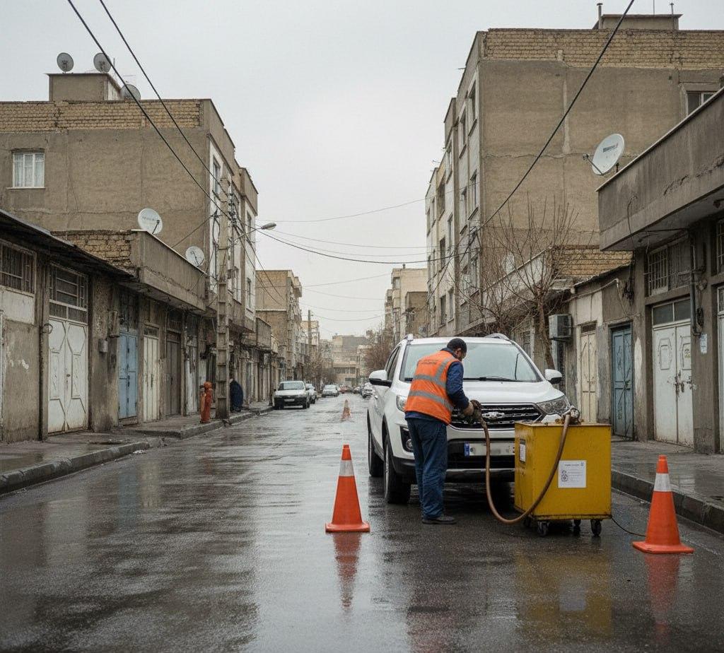 سوخت‌رسانی سیار به جک S3 در تهران با رعایت ایمنی
