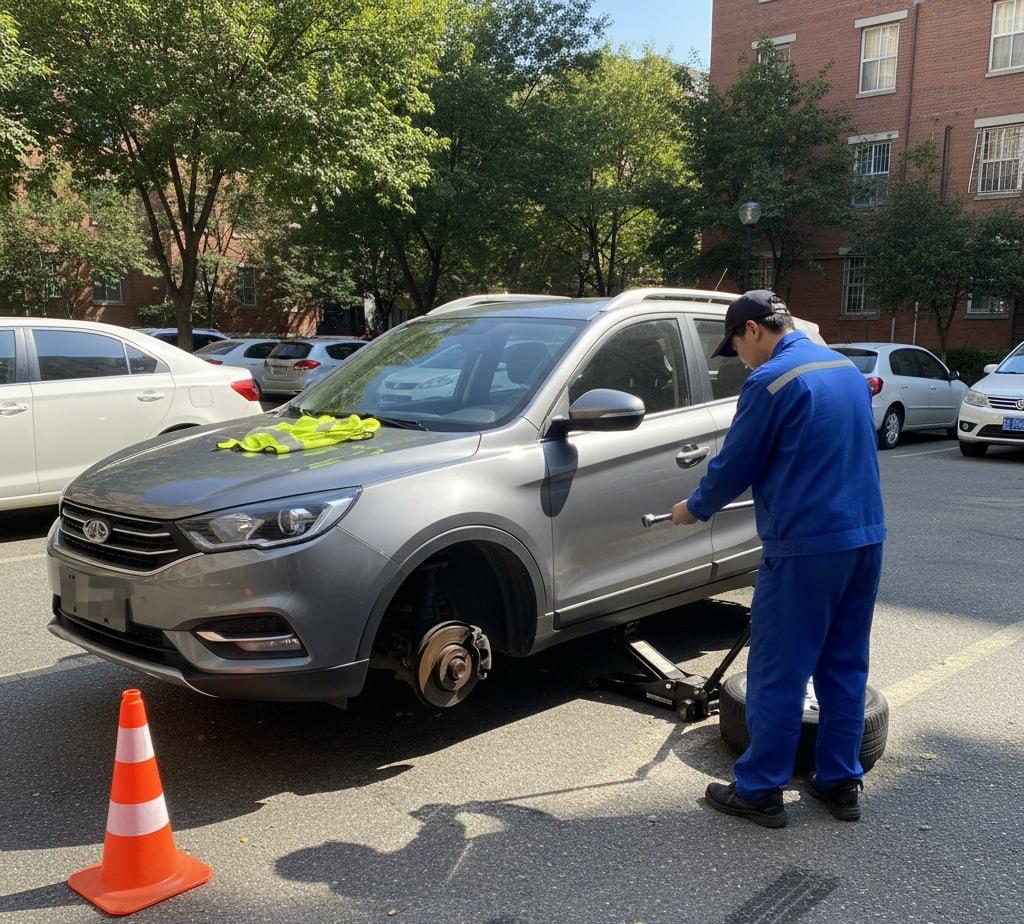 تعویض لاستیک جک S5 و سفت‌کردن پیچ‌ها با ترکمتر