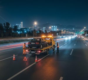 امداد کرمان موتور شبانه‌روزی با یدک‌کش تخت‌رو در تهران