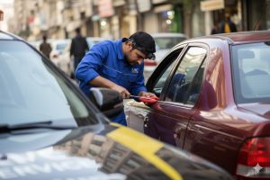 باز کردن غیرتخریبی درب خودرو کرمان موتور با احراز مالکیت در محل