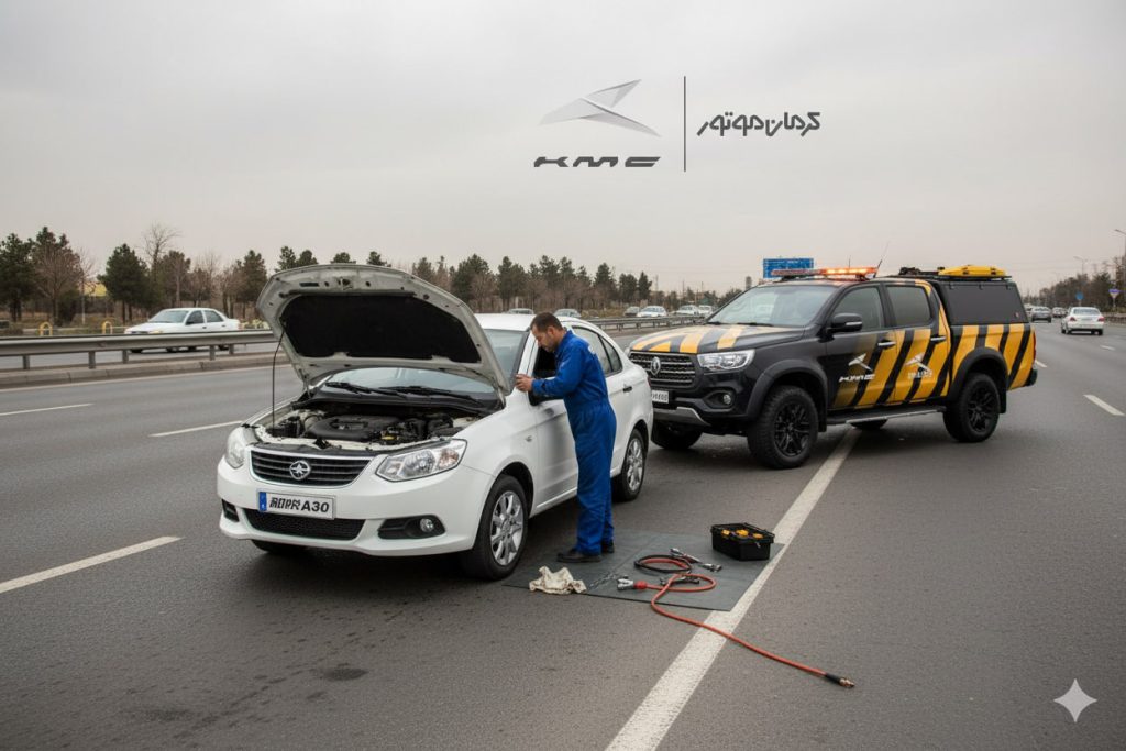 پنچرگیری مدلمحور JAC J4 با سفتکاری گشتاور استاندارد پیچهای چرخ