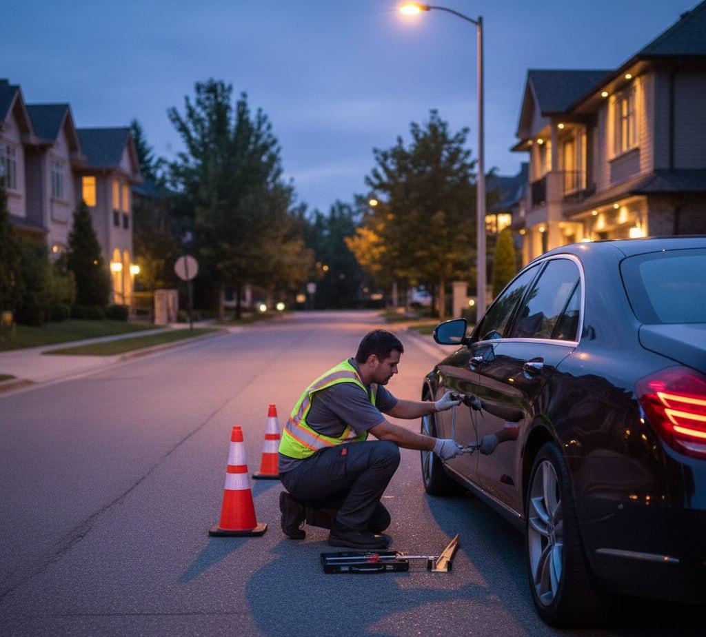 باز کردن درب خودرو کرمان موتور در زعفرانیه