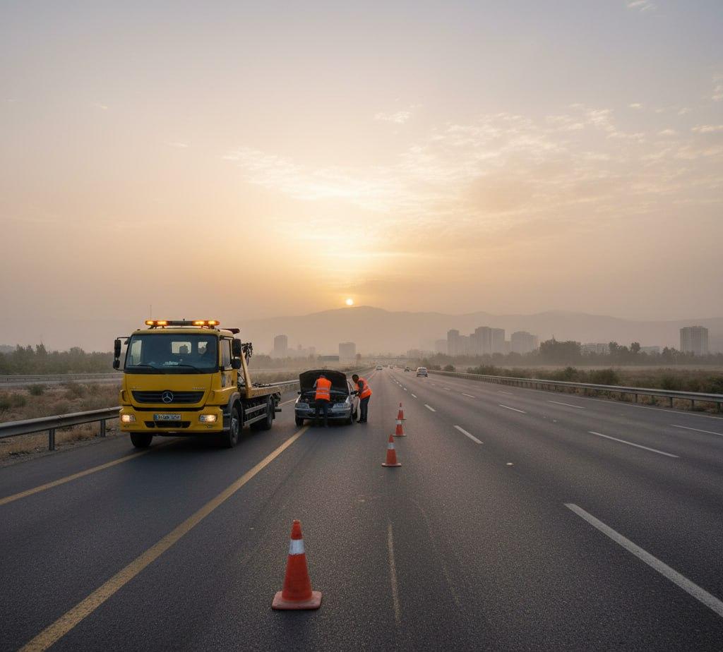 امداد کرمان موتور تهرانسر نزدیک مسیر فرودگاه با حضور سریع