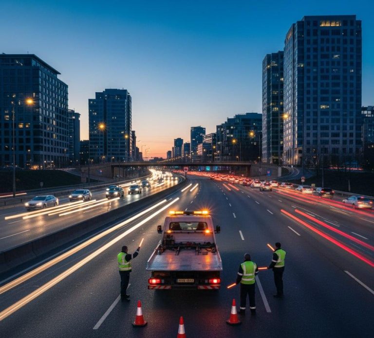 یدک‌کش در بزرگراه شهری؛ ETA تقریبی در ترافیک تهران